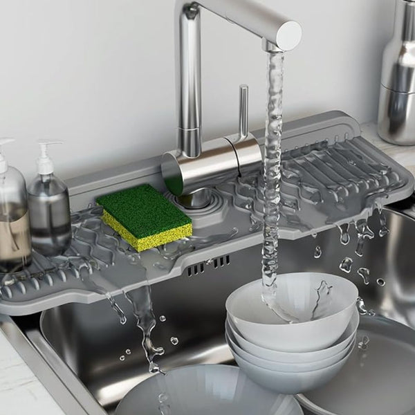 Aqua Slope Gummi-Wasserhahn Waschbecken Matte