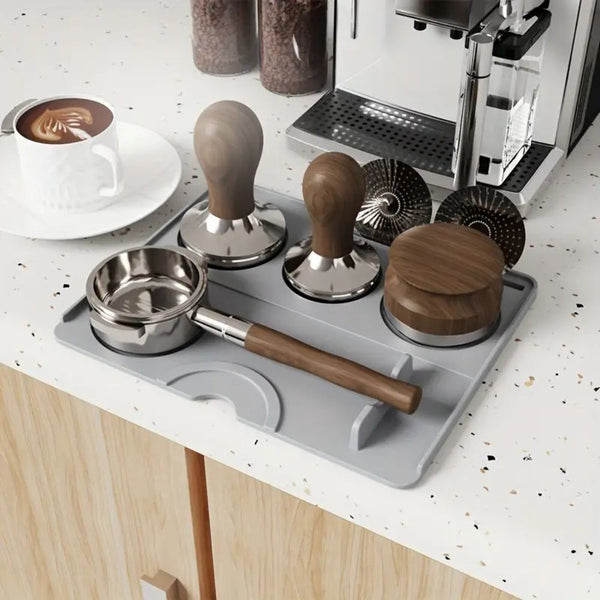 Espresso Gebräu Sockel Silikon Tamper Matte