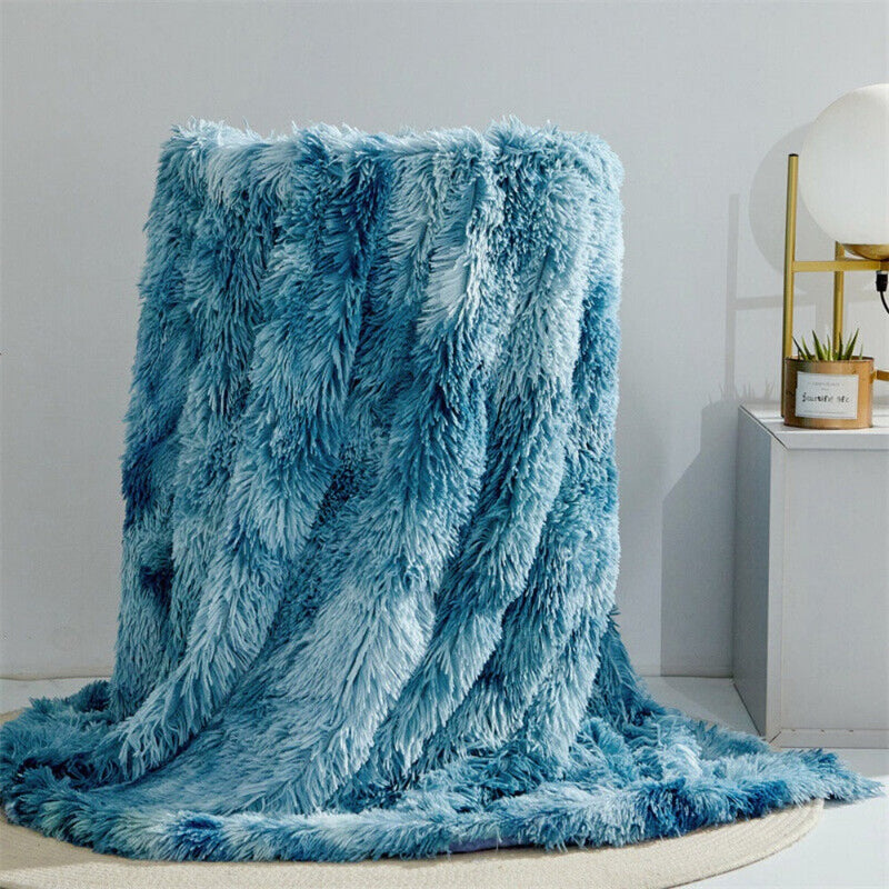 Fuzzy Kunstpelz-Tagesdecke