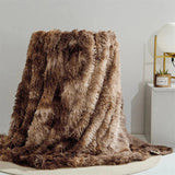 Fuzzy Kunstpelz-Tagesdecke