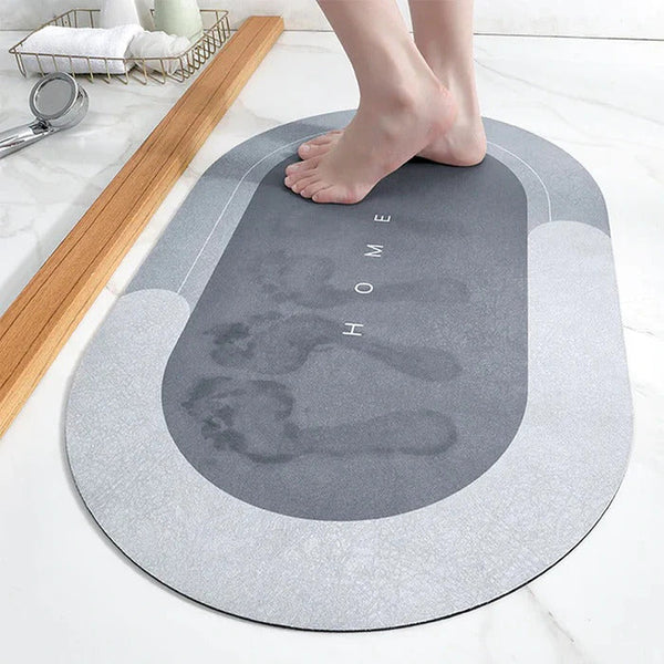 Magische Badematte - Super saugfähige Anti-Rutsch-Matte
